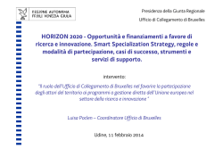 Luisa Poclen - Eventi - Regione Autonoma Friuli Venezia Giulia