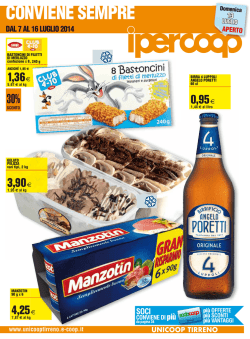 CONVIENE SEMPRE - Unicoop Tirreno