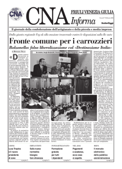 CNAInforma - CNA Udine