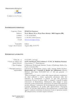 Curriculum SCIACCA_F