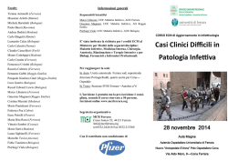 Casi Clinici Difficili in Patologia Infettiva