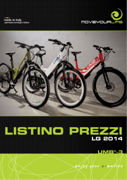 LISTINO PREZZI E OPTIONALSScarica il catalogo