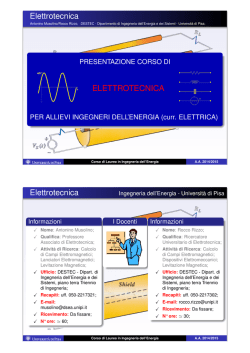 to get the file - Dipartimento di Sistemi Elettrici e Automazione