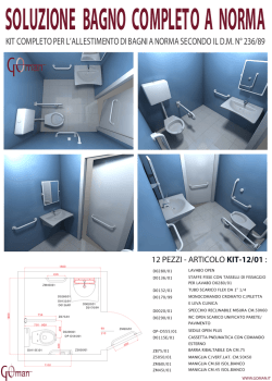 Kit Bagno Completo Disabili