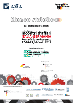 dei partecipanti tedeschi