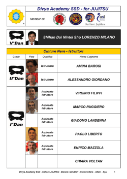 istruttori - Jujitsu Milano