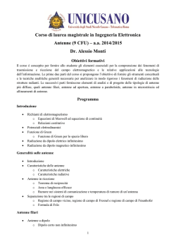 Antenne - UniCusano