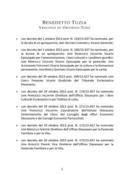 Bollettino n. 1-2014