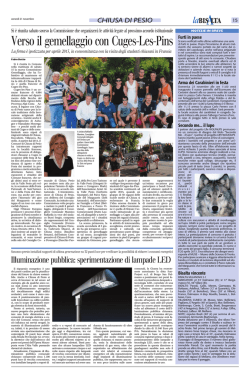 Verso il gemellaggio con Cuges-Les-Pins