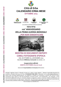 OTTOBRE 2014 STAMPA OK SECONDA