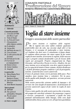 Notiziario 22 - Decanato Gallaratese