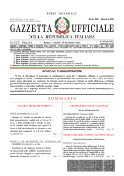 Download PDF - Gazzetta Ufficiale