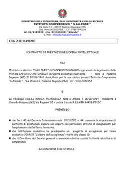 SCUOLA MEDIA STATALE - ICS Salvador Allende