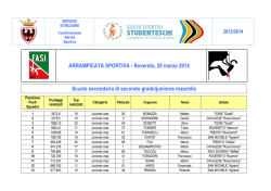 ARRAMPICATA SPORTIVA - 2&deg; grado