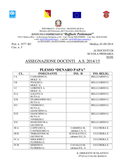 DIREZIONE DIDATTICA "R - Istituto Comprensivo Raffaele Poidomani