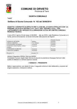 delibera 152 del 30/06/2014