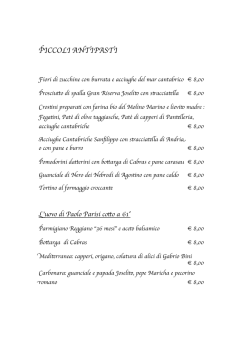 IL MENU - Milano