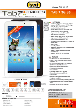 TAB 7 3G S8