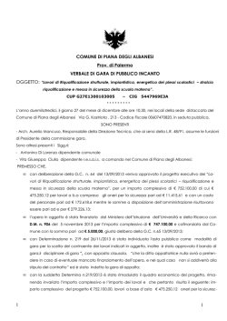 Lavori di Riqualificazione strutturale, impiantistica, energetica dei