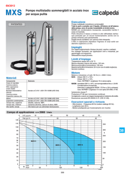Scheda Tecnica - Elettrotecnica Agostini