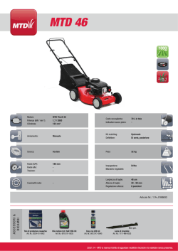 MTD 46 - Bricoman