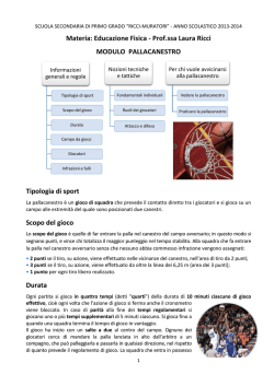 Modulo Pallacanestro - Ricci