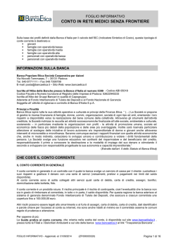 CONTO IN RETE MEDICI SENZA FRONTIERE