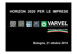 Presentazione di Giampaolo Giacomozzi