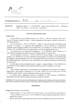 Studio Legale Rubinacci- Testa- Tribunale di Napoli