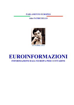 Euroinformazioni OTTOBRE - 2014