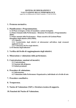 1. Premessa normativa. 2. Pianificazione e Programmazione. 3