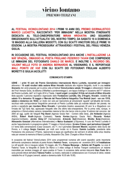 Scarica qui comunicato stampa