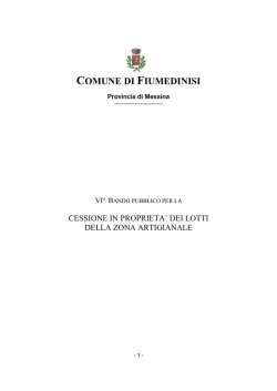 Clicca qui per scaricare il file  contenente il bando