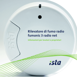 Rilevatore di fumo radio fumonic 3 radio net