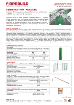 FIBREBUILD FRCM - MURATURE