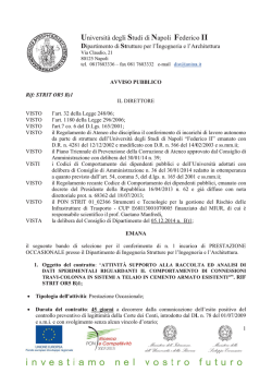 Unive ersit&agrave; degl li Studi d di Napoli Federico o II