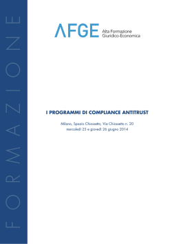 AFGE_Antitrust_def - Alta Formazione Giuridico Economica