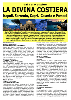 I Costa Amalfitana 04 - 09 oct
