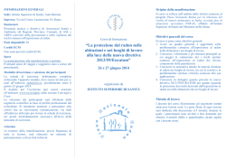PNR corso 2014-Programma provvisorio