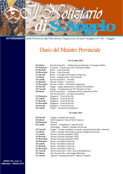 apri file pdf - Sito ufficiale dei frati minori cappuccini della provincia