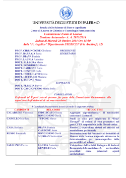 Commissione Esami di Laurea