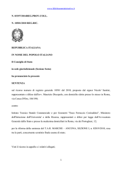 Consulta il testo - Osservatori Sulla Giurisprudenza