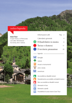Gran tour 2014 - Piemonte Italia