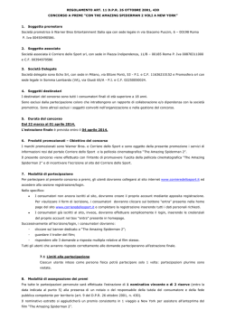 Regolamento - Corriere dello Sport