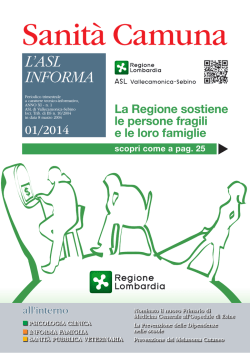 Sanit&agrave; Camuna - ASL Vallecamonica