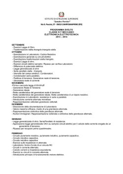 Elettrotecnica ed elettronica