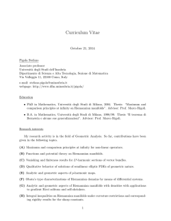 Curriculum Vitae