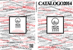 catalogo completo 2014 - Decor Union 2000 Ceramiche