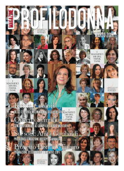 Marzo 2014 - Profilo Donna