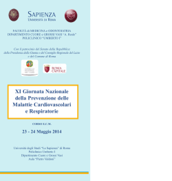 Programma Definitivo - W3.UniRoma1.it